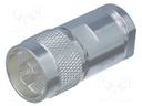 Plug; N; male; straight; 50Ω; RG213,RG8(A),URM67; soldering,clamp