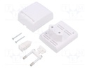 Enclosure: for power supplies; X: 48mm; Y: 61.1mm; Z: 56mm; ABS