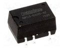Converter: DC/DC; 1W; Uin: 4.5÷5.5V; Uout: 12VDC; Uout2: -12VDC; SMD