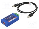 IN-LINE CONVERTER, USB TO RS-422/485 TB