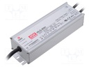Power supply: switched-mode; LED; 81W; 54VDC; 1.5A; 90÷305VAC; IP67