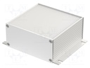 Enclosure: with panel; with fixing lugs; Filotec; X: 105mm; Z: 48mm