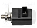 Laboratory clamp; white; 300VDC; 16A; Contacts: nickel; -25÷90°C