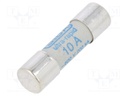 Fuse: fuse; gRL,gS; 10A; 600VAC; ceramic,cylindrical; 10,3x38mm