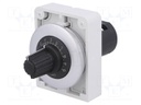 Potentiometer; 30mm; RMQ-Titan; -25÷70°C; Ø30.5mm; IP66; 4.7kΩ