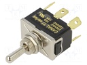 Switch: toggle; Pos: 3; DP3T; ON-OFF-ON; 10A/250VAC; Toggle: round