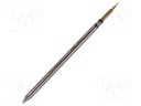 Tip; chisel,elongated; 1.4mm; for soldering station; GT-HP-T6C