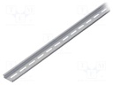 Rail mounted connector NS35/7.5-AL-2000
