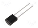 Temperature sensor; -55÷150°C; SOD70; THT; 990Ω