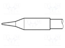 Tip; conical,elongated; 0.6mm; longlife