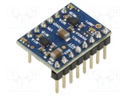 DC-motor driver; Motoron; I2C; Icont out per chan: 1.6A; Ch: 2