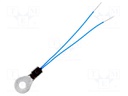 Sensor: temperature; NTC; 10kΩ; -20÷125°C; 150mW; 45mm
