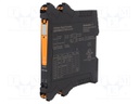 Converter: analog signals; DIN; 0÷20mA,4÷20mA; 20÷30VDC; -20÷60°C