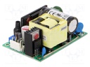 80W; 120÷370VDC; 90÷264VAC; 15VDC; 5.36A; -30÷80°C; Mounting: panel