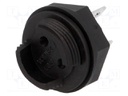 Fuse holder; miniature fuses; TE5,TR5; 6.3A; 250V; -40÷85°C