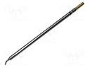 Tip; bent chisel; 1.4x12mm; 510°C; for soldering station