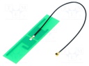 Antenna; WiFi; 3dBi; linear; Mounting: for ribbon cable; 50Ω