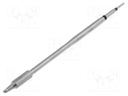 Tip; conical sloped; 2mm; longlife