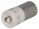 LED lamp; white; BA9S; 24VDC; 24VAC