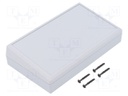 Enclosure: desktop; TENCLOS SLANT SLOPE; X: 145mm; Y: 85mm; ABS