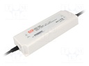 Power supply: switched-mode; LED; 151.2W; 24÷48VDC; 3150mA; IP67