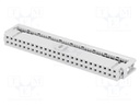 Plug; IDC; female; PIN: 50; for ribbon cable; 1.27mm; Layout: 2x25