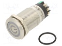 Switch: vandal resistant; Pos: 2; SPDT; 3A/220VAC; 5A/24VDC; IP65