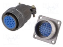 Socket,plug; Connector: circular; DS1110-07; male,female; PIN: 26