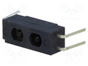 Sensor: photoelectric; diffuse-reflective; Mounting: THT