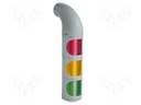 Signaller: signalling column; continuous light; Usup: 24VDC; LED