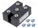 Three-phase bridge rectifier; Urmax: 0.8kV; If: 160A; Ifsm: 1.35kA