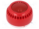 Signaller: voice; 16÷32.5VDC; 90dB; Series: SG; IP31; Ø115x80mm