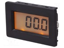 Mounting; LCD 3,5 digit 13mm,with a backlit; VDC: 0÷200mV