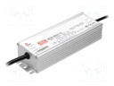Power supply: switched-mode; LED; 81.6W; 24VDC; 3.4A; 90÷305VAC