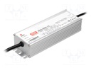 Power supply: switched-mode; LED; 81W; 30VDC; 2.7A; 90÷305VAC; IP67