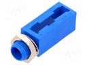 Adapter; Body dim: 22x9.53x9.53mm; Ømount.hole: 8mm