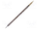 Tip; conical,elongated; 0.5mm; for soldering station; GT-HP-T6C