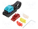 Stripping tool; Øcable: 2.5÷7.6mm; Wire: coaxial,round