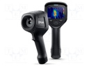 Infrared camera; touch screen,LCD 3,5"; 320x240; -20÷550°C; IP54