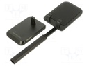Black; Accessories: tablet/smartphone stand; 4÷12.9"