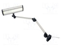 Lamp: bench; 5000K; IP20; TANEO; W: 398mm; 24W; Colour: silver