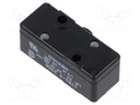 Microswitch SNAP ACTION; 10A/250VAC; without lever; DPDT; Pos: 2
