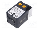 Tape; Width: 38mm; Colour: white; Character colour: black; L: 21mm