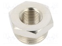 Nipple; reductive; Input thread: G 1/2"; Output thread: G 1/4"