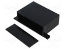 Enclosure: with panel; with fixing lugs; X: 70mm; Y: 50mm; Z: 25mm