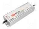 Power supply: switched-mode; LED; 153.6W; 48VDC; 3.2A; 90÷305VAC