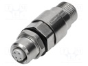Gender Changer, M12, D-coding, Cat 5, 4 Contacts