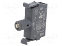 Illuminating unit; 22mm; M2S,MPD,MPEK,MPET,MPI,MPM,MTS; front