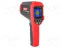 Infrared camera; LCD TFT 2,8"; 32x32; 9Hz; -20÷1000°C; 30°x30°