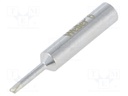 Tip; narrow spade; 1.6x0.4mm